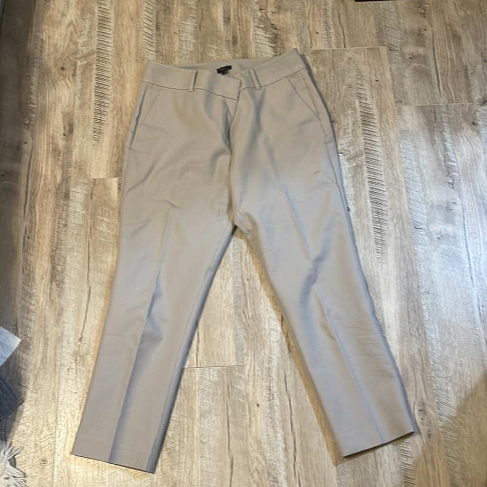 Ann Taylor Factory light gray ankle pant